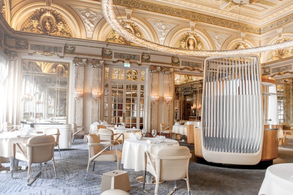 Monaco yacht charter restaurant Alain Ducasse à l'Hôtel de Paris
