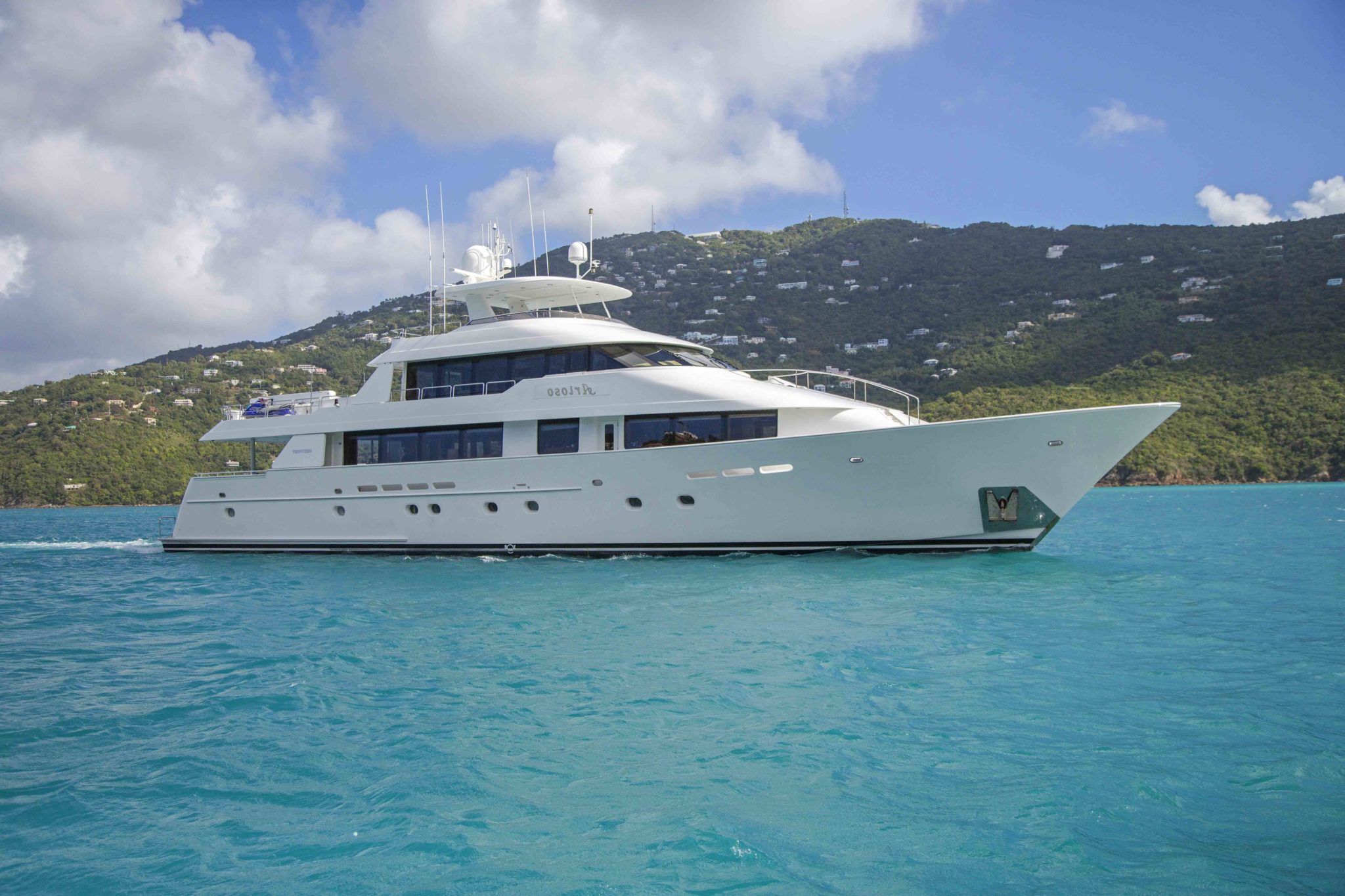 Arioso a 130-ft Westport in St Thomas.