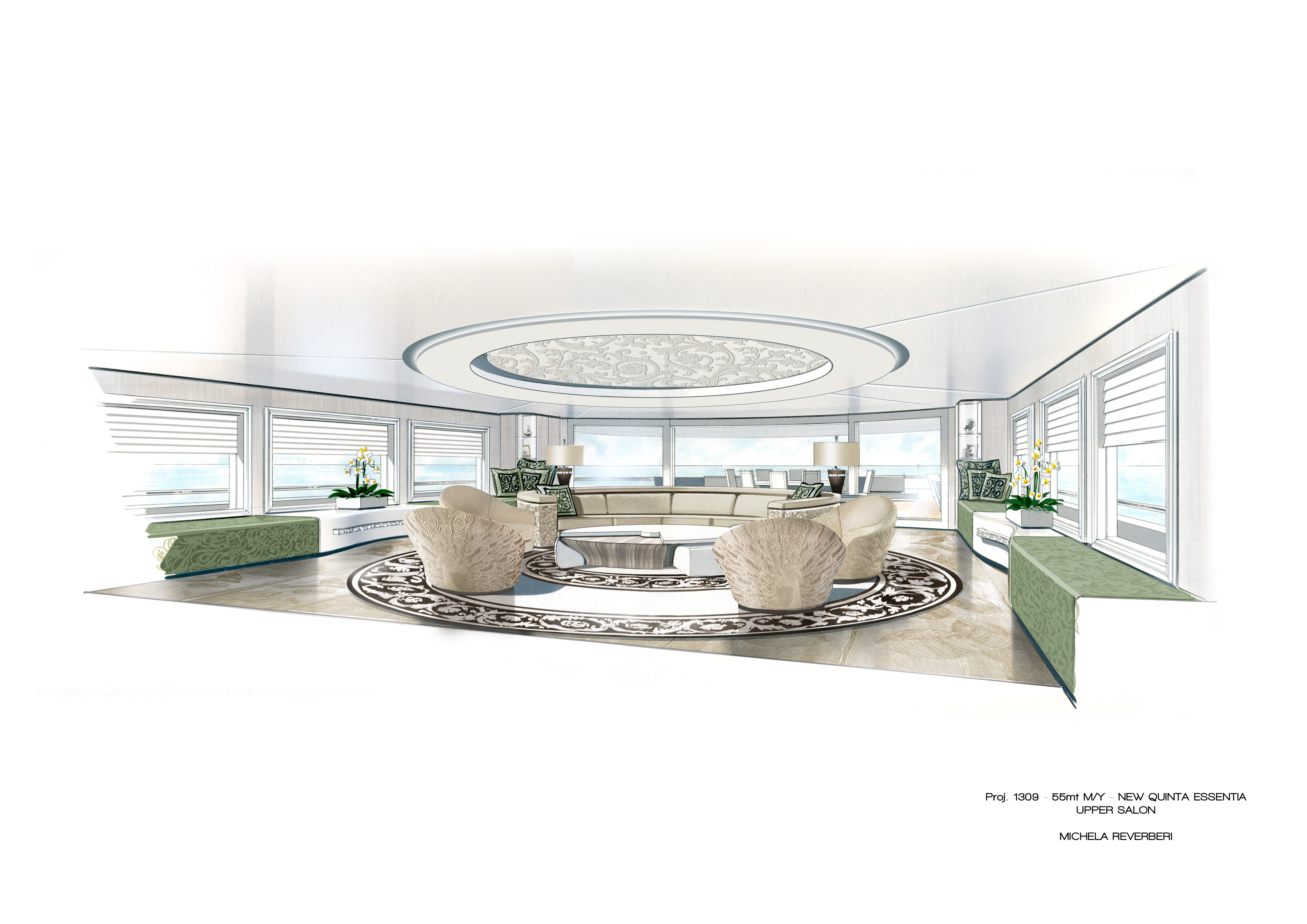 QUINTA ESSENTIA's upper salon
