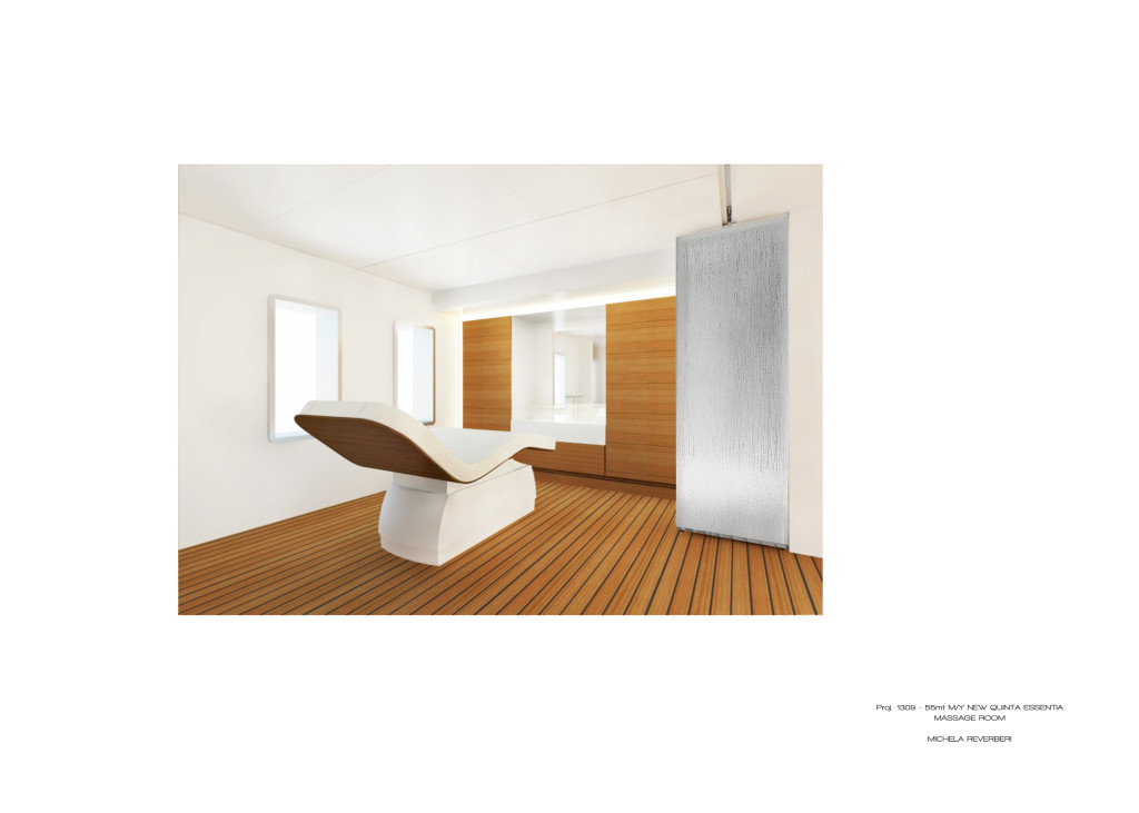 M/Y QUINTA ESSENTIA, MASSAGE ROOM
