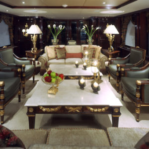 Ionian Princess yacht for sale, salon