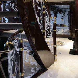 Ionian Princess yacht for sale, stairs