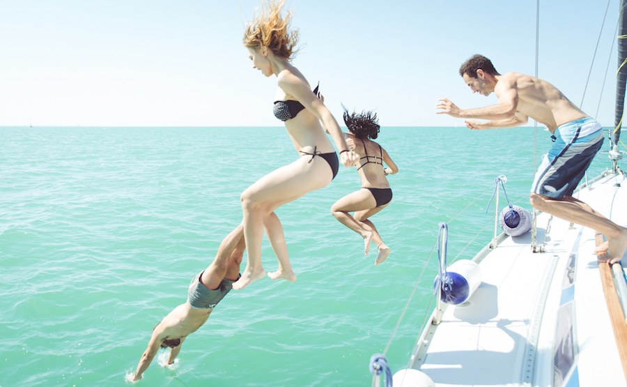 Private Yacht Vacation fun with friends