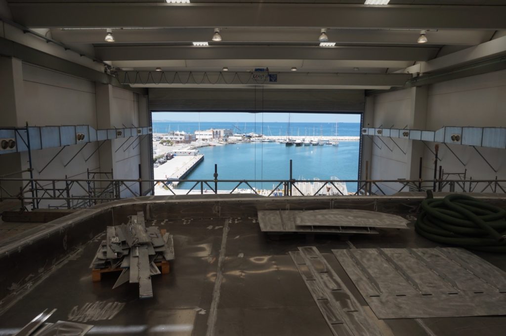Italian Shipyard Visit featuring WIDER