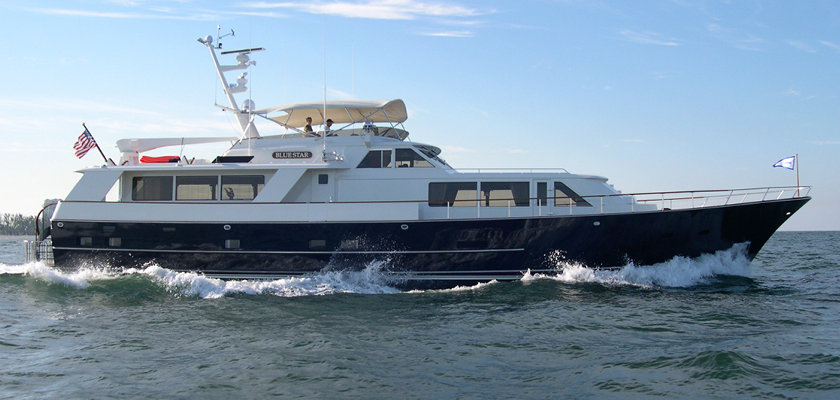 87' BURGER YACHT BLUE STAR FOR SALE