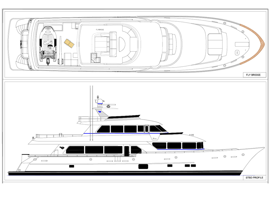 New Construction 108 PARAGON TRI DECK YACHT FOR SALE