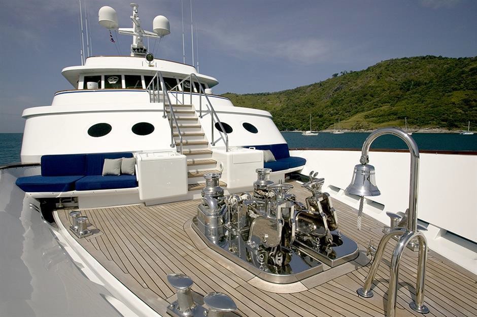 explorer yacht MAVERICK 138' Sterling Yachts for sale