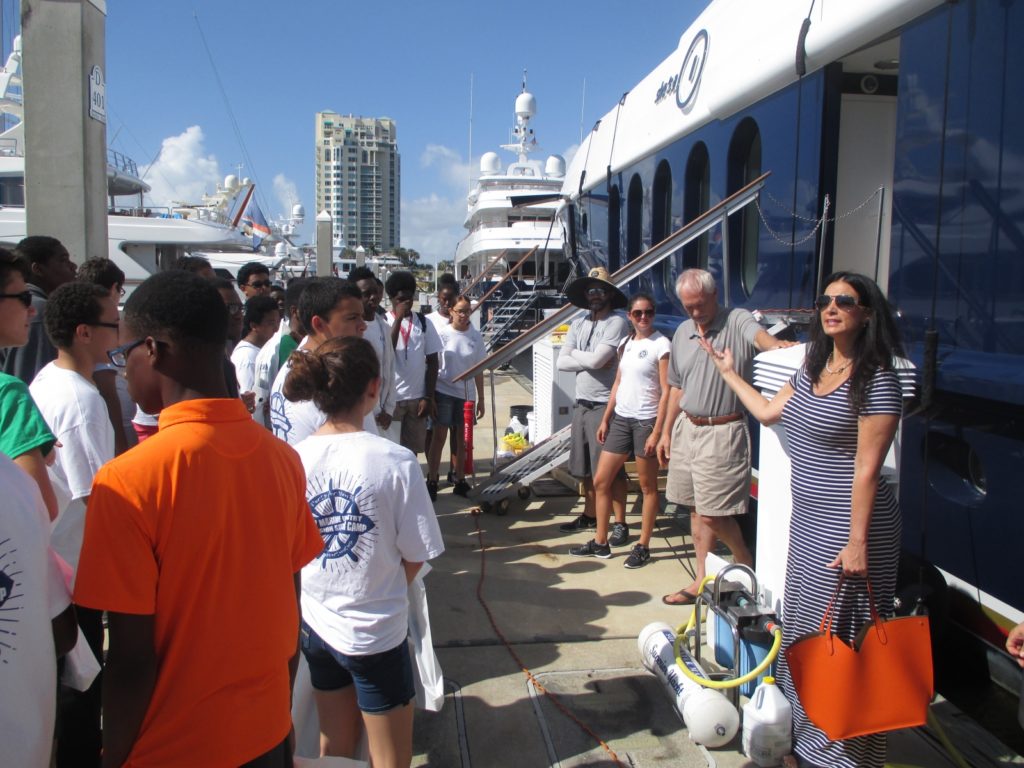 Over 100 Students Participate in Marine Industry Immersion Summer Camp