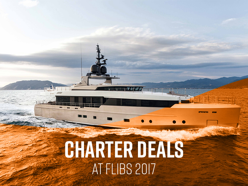 ALL CHARTER YACHTS AT THE 2017 FORT LAUDERDALE BOAT SHOW