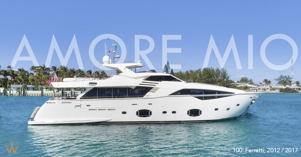 Luxury Yacht AMORE MIO Available for Charter