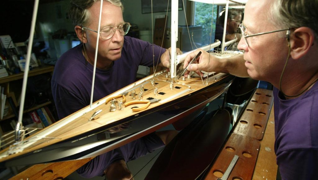 The Making of a Yacht Model
