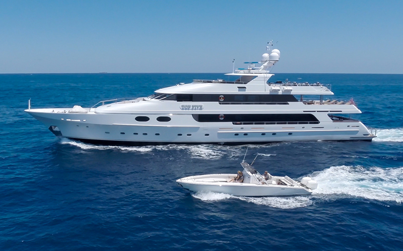 Top Five Yacht for Charter