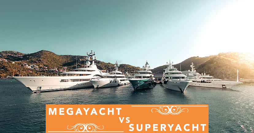 yacht vs superyacht vs mega yacht