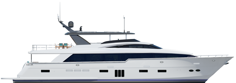 Hatteras M105 Model