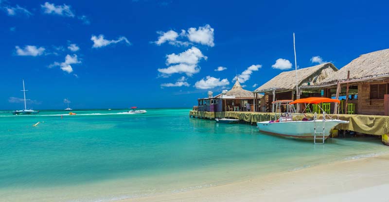 Palm Beach in Aruba, ABC Islands yacht charter