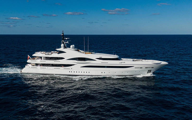 QUANTUM OF SOLACE - 238' Turquoise Yacht 2012