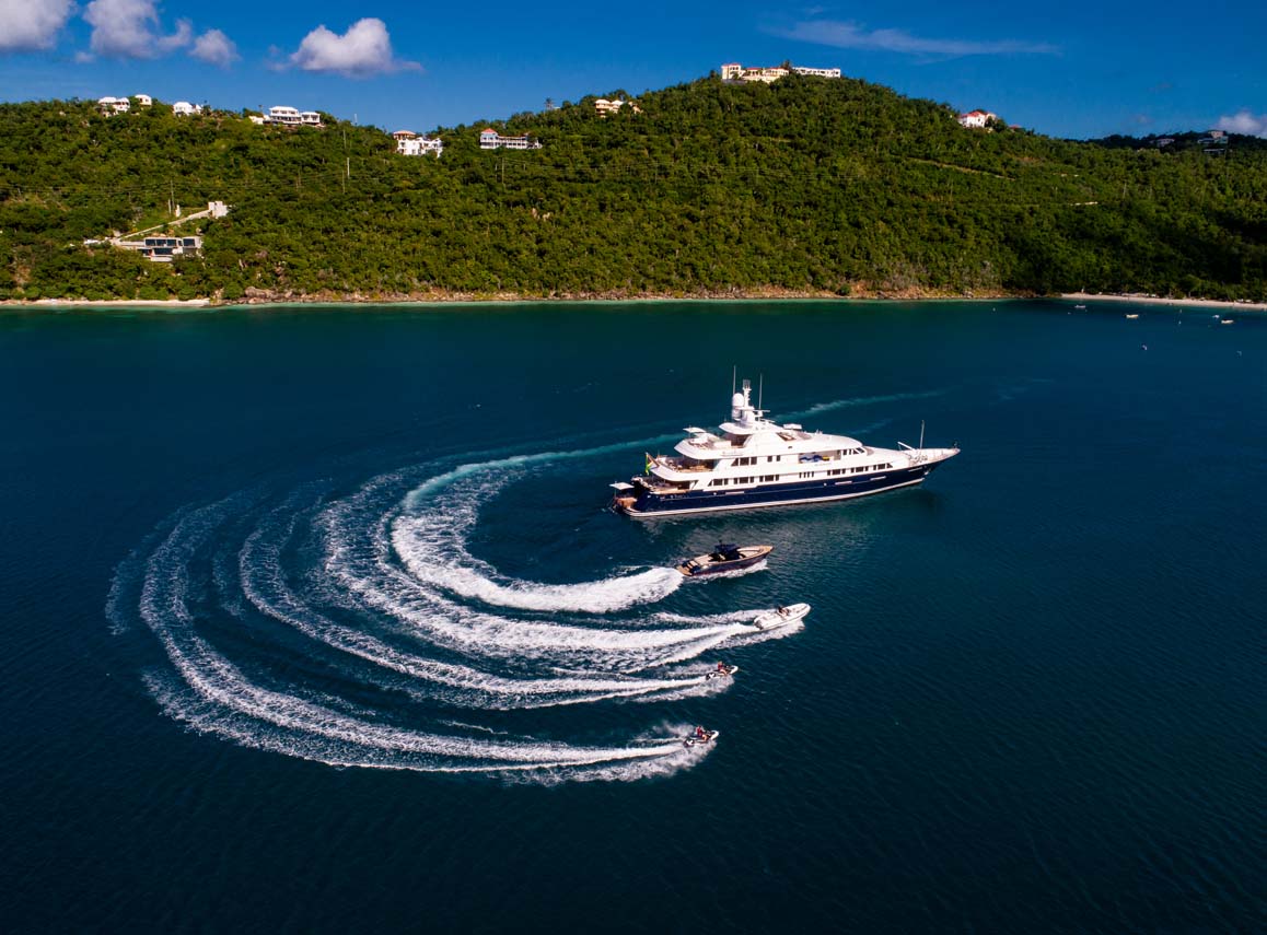 Luxury Feadship Yacht BROADWATER available for Charter Vacations