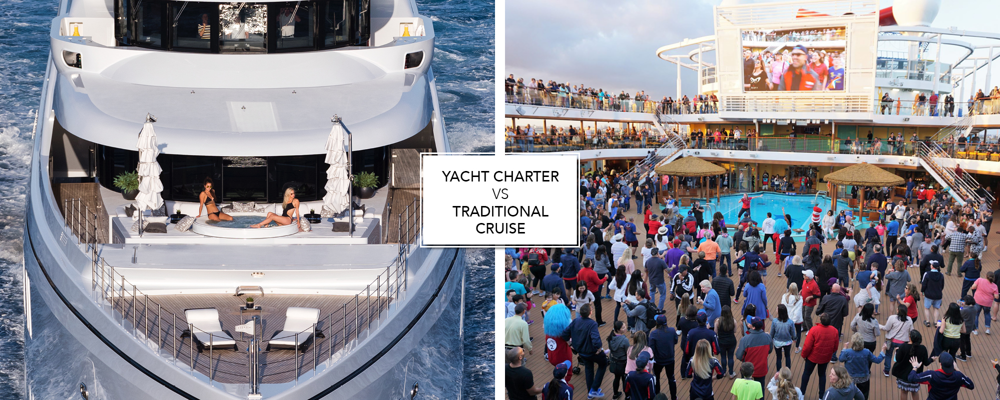Cruise vs Yacht Charter