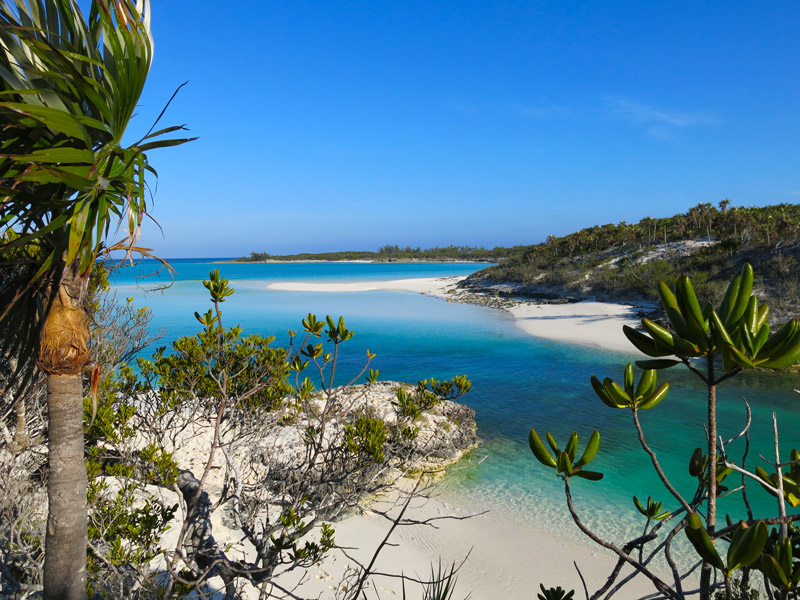 bahamas-sailing-shroud-cay-creek-Exuma-Yacht-Charter