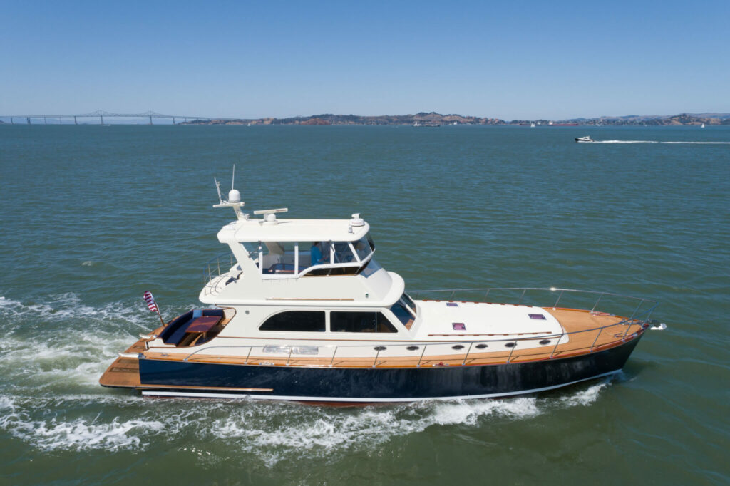 Profile 58' Vicem Motor Yacht CHIN CHIN 2007 Seattle Boats Afloat Show