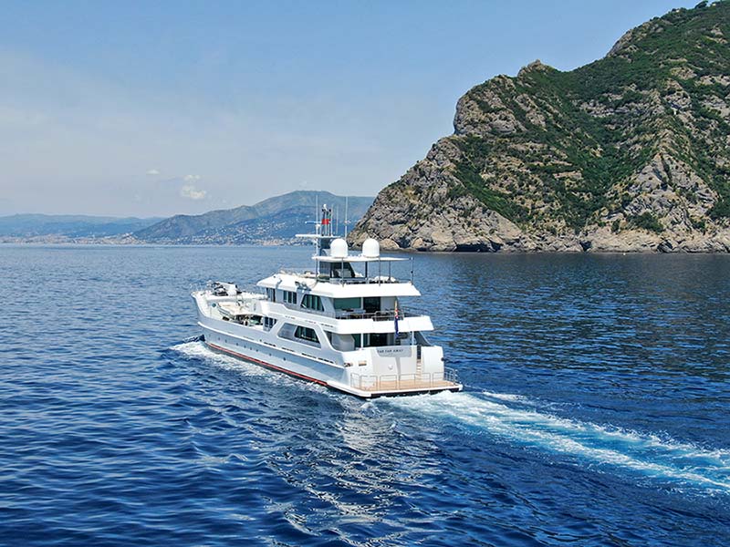 47-meter luxury yacht FAR FAR AWAY in portofino