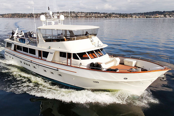 PACIFIC SHADOW II 82' Westport Profile Seattle Boats Afloat Show