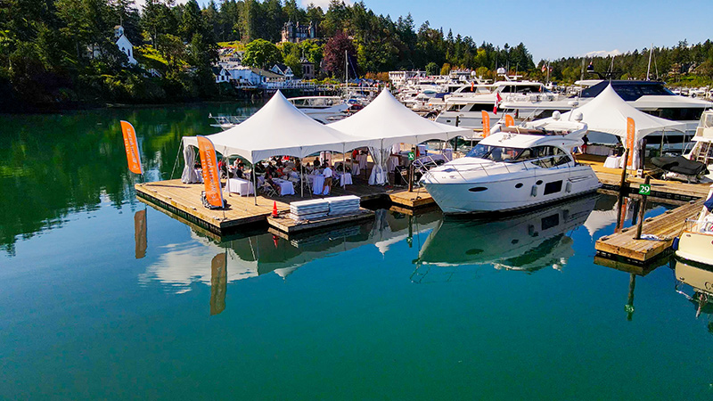 Summer Launch Party Yacht rendezvous 2022 Roche Harbor Event Overview 6