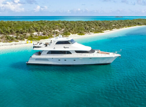 Profile of EQUINOX 81 foot Cheoy Lee yacht for sale