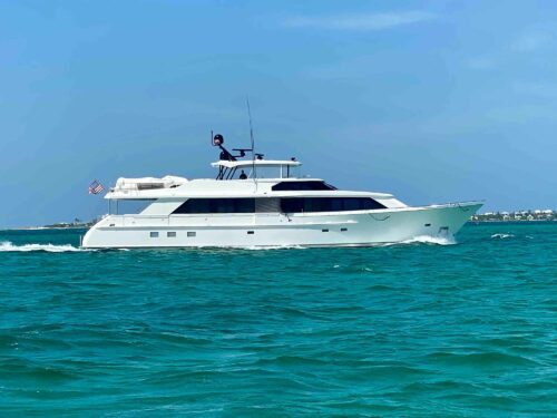 Profile of PATIENCE 96 foot Nordlund yacht for sale