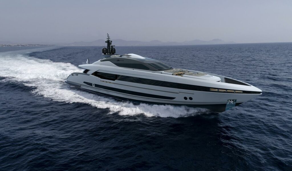 Profile of SUPERFAST50 164 foot Baglietto yacht for sale