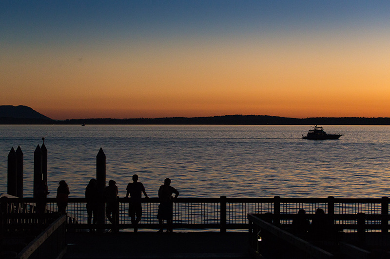 San Juan Islands Yacht Charter Marina View