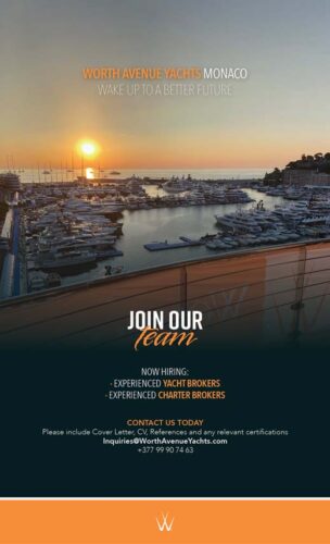 Monaco yacht broker ad