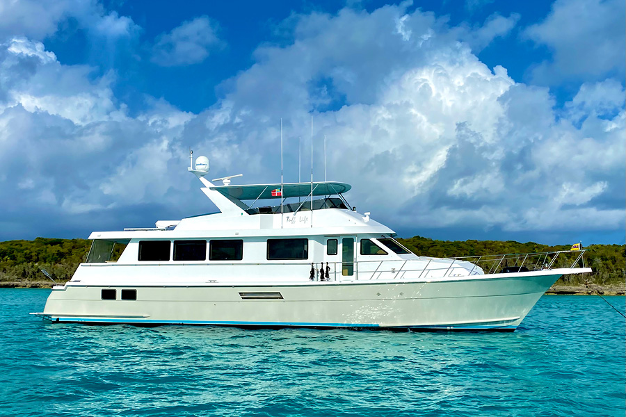 TUFF LIFE 74' Hatteras for sale