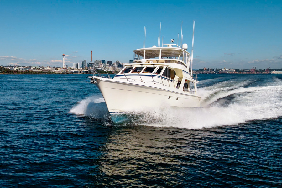 SIERRA FOX 54 Offshore Pilothouse Running