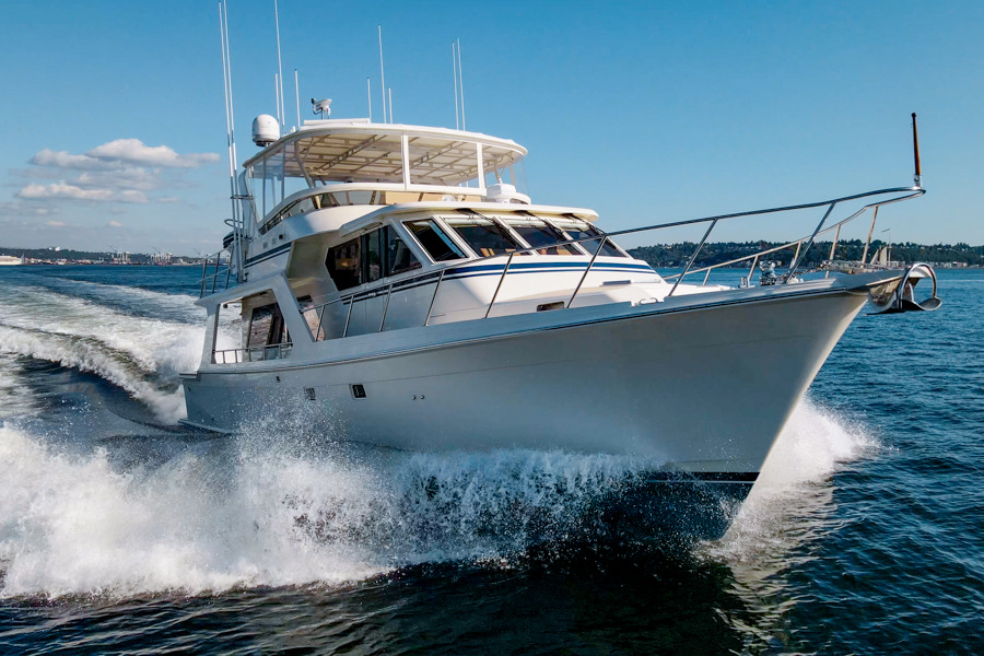 SIERRA FOX 54 Offshore Pilothouse Underway