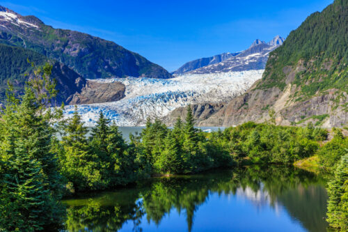 Alaska Yacht Charter Mendenhall Glacier