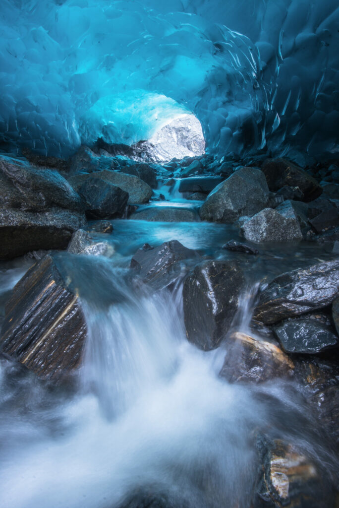Alaska Yacht Charter Waterfall