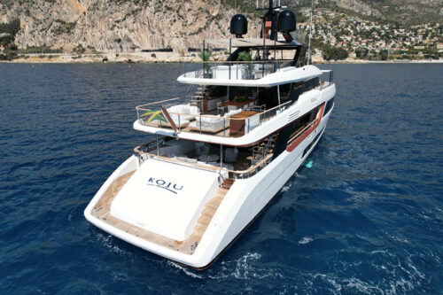 Profile of Benetti Yachts' 37m Motopanfilo