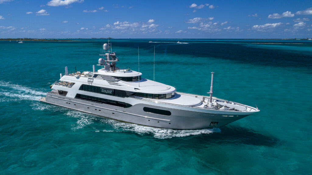 STARSHIP YACHT FOR SALE - 185′ DELTA MARINE