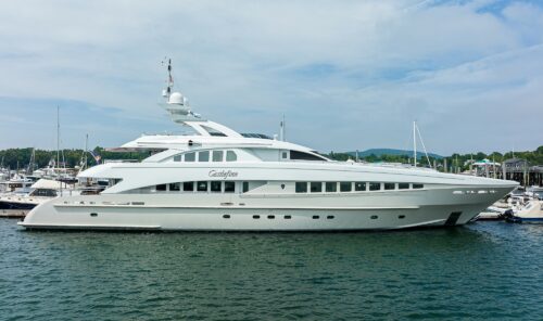 CASTLEFINN is a 146′ 7″ (44.68m) Heesen for sale
