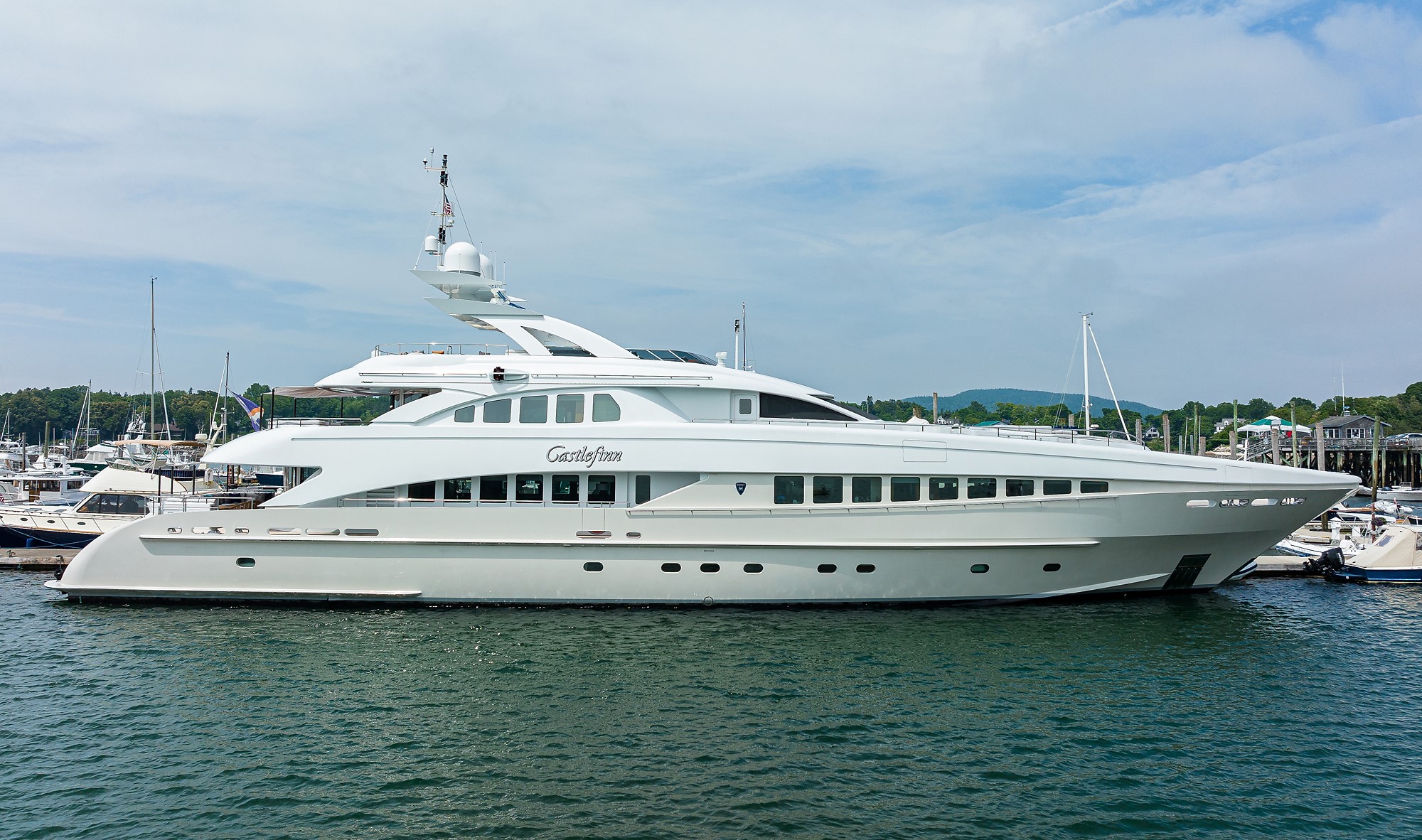 CASTLEFINN is a 146′ 7″ (44.68m) Heesen for sale