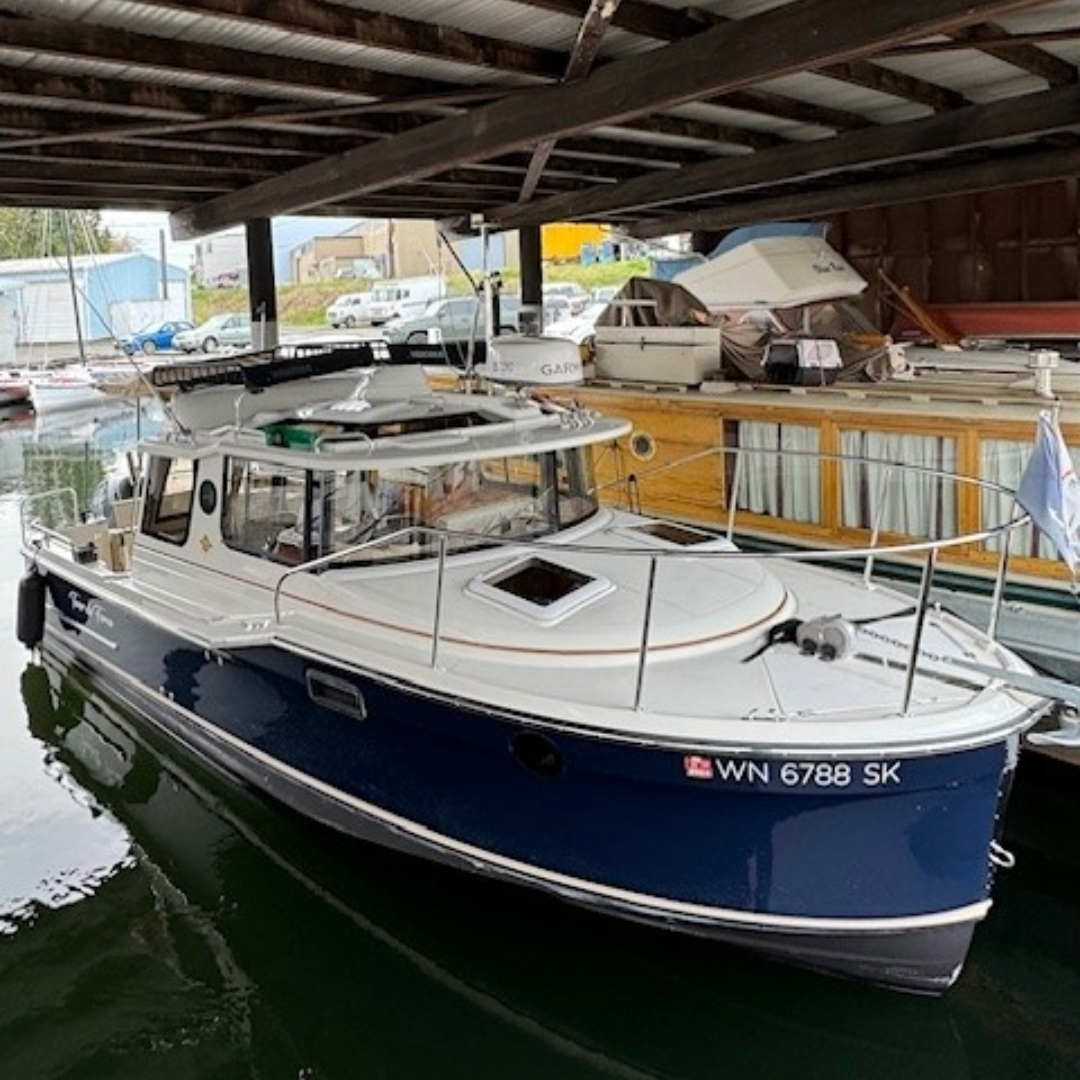SHIBUI is an 23' (7m) Ranger Tug 2019