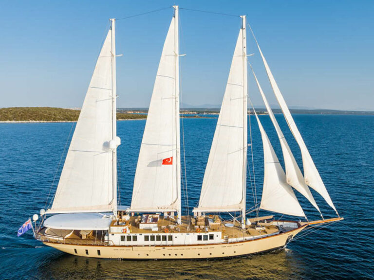 YAZZ 183' Aegean Yacht 2007/2023 Aft Deck Dining