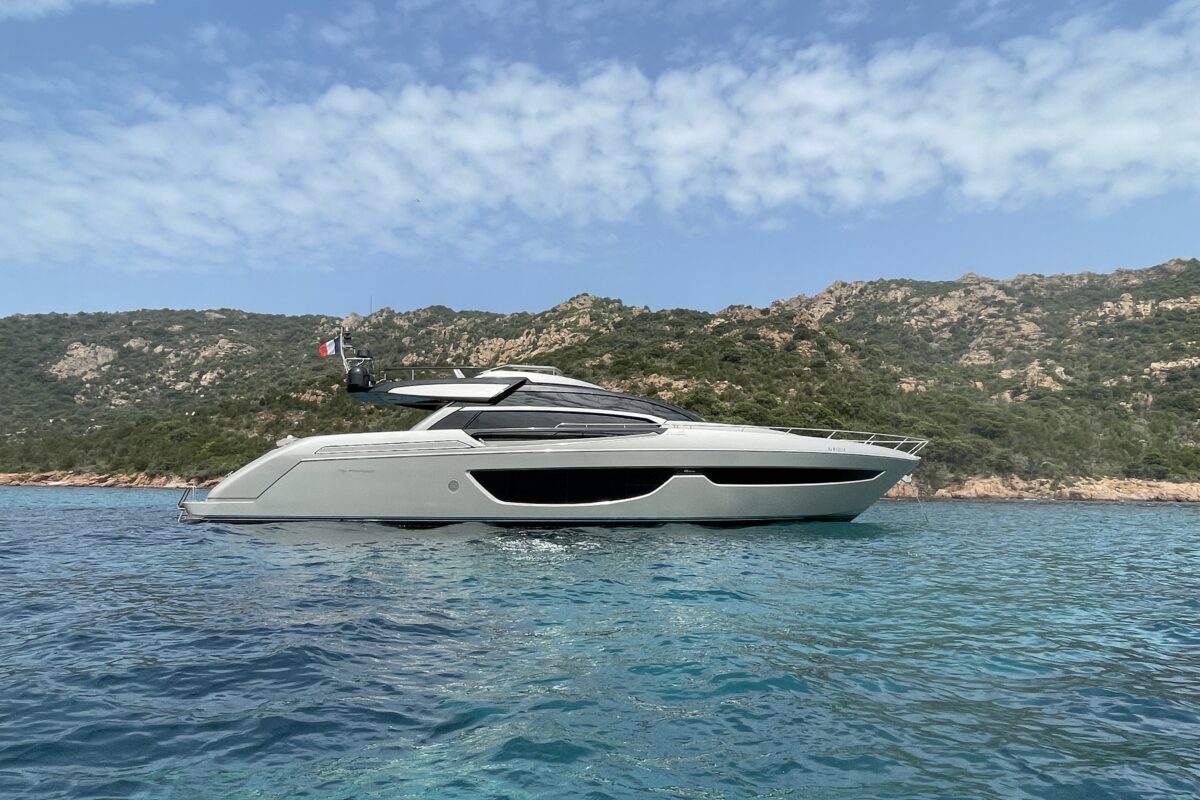 Profile of HERCULES II, a Riva yacht for sale.