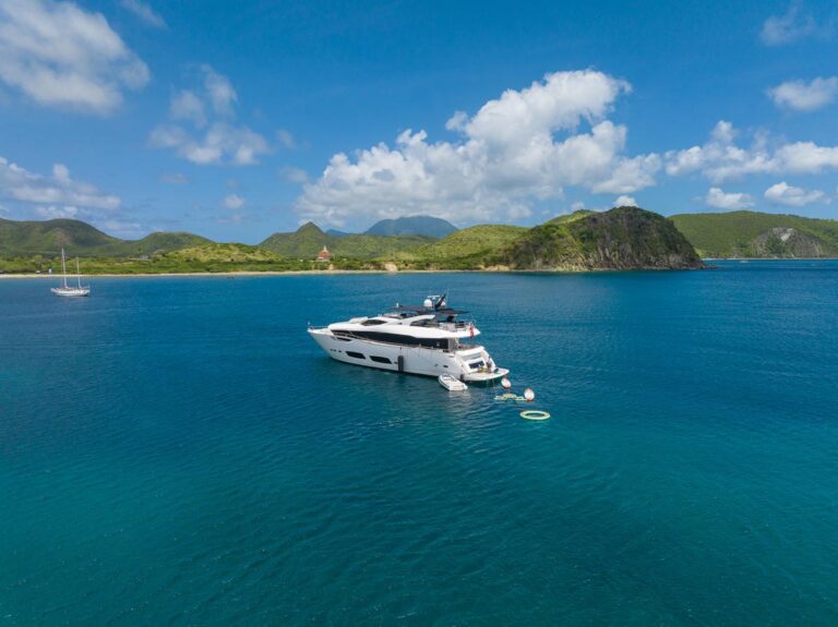 Explore St. Barths by Sea - yacht at anchor