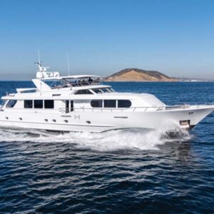 MY LADY ALASKA - Profile of LADY ALASKA, a 97 foot Broward yacht for charter in Alaska.