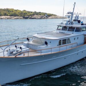 Profile of SOVEREIGN, a 100' Burger yacht for charter in the Dominican Republic.