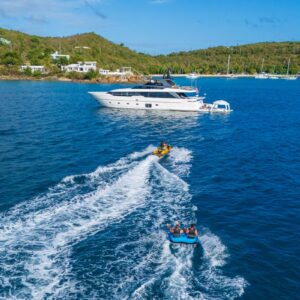 Profile of SWEET VIRGINIA, a 96′ Sanlorenzo yacht for charter in The Bahamas.