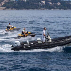 Water toys aboard IRAMA, a 137 foot Concept Marine yacht for charter in the Mediterranean.