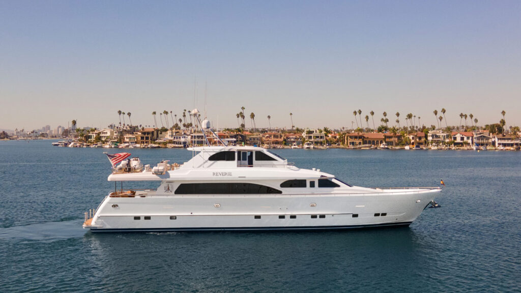 REVERIE 98' Horizon Yacht for Sale, California Yacht for sale